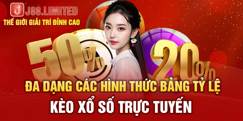 Đa dạng các hình thức bảng tỷ lệ kèo xổ số trực tuyến 